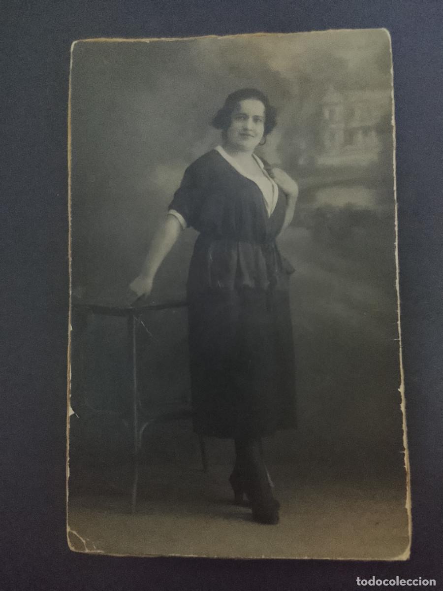 Fotograf&iacute;a antigua: Fotograf&iacute;a antigua. Tarjeta postal