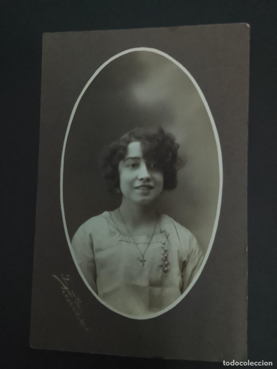 Fotograf&iacute;a antigua: Fotograf&iacute;a antigua. Tarjeta postal. 1922