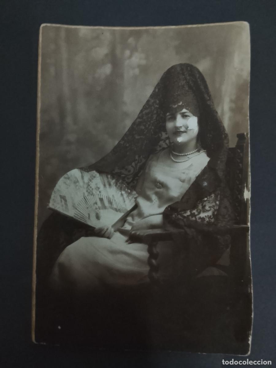 Fotograf&iacute;a antigua: Fotograf&iacute;a antigua. Tarjeta postal. Fot&oacute;grafo Novoa, Sevilla