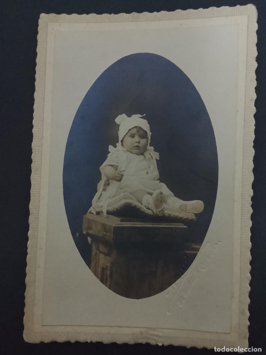 Fotograf&iacute;a antigua: Fotograf&iacute;a antigua. Tarjeta postal. Fot&oacute;grafo Aurill&oacute;n, Coru&ntilde;a