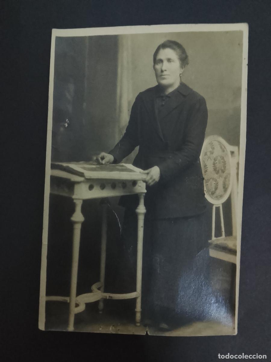 Fotograf&iacute;a antigua: Fotograf&iacute;a antigua. Tarjeta postal