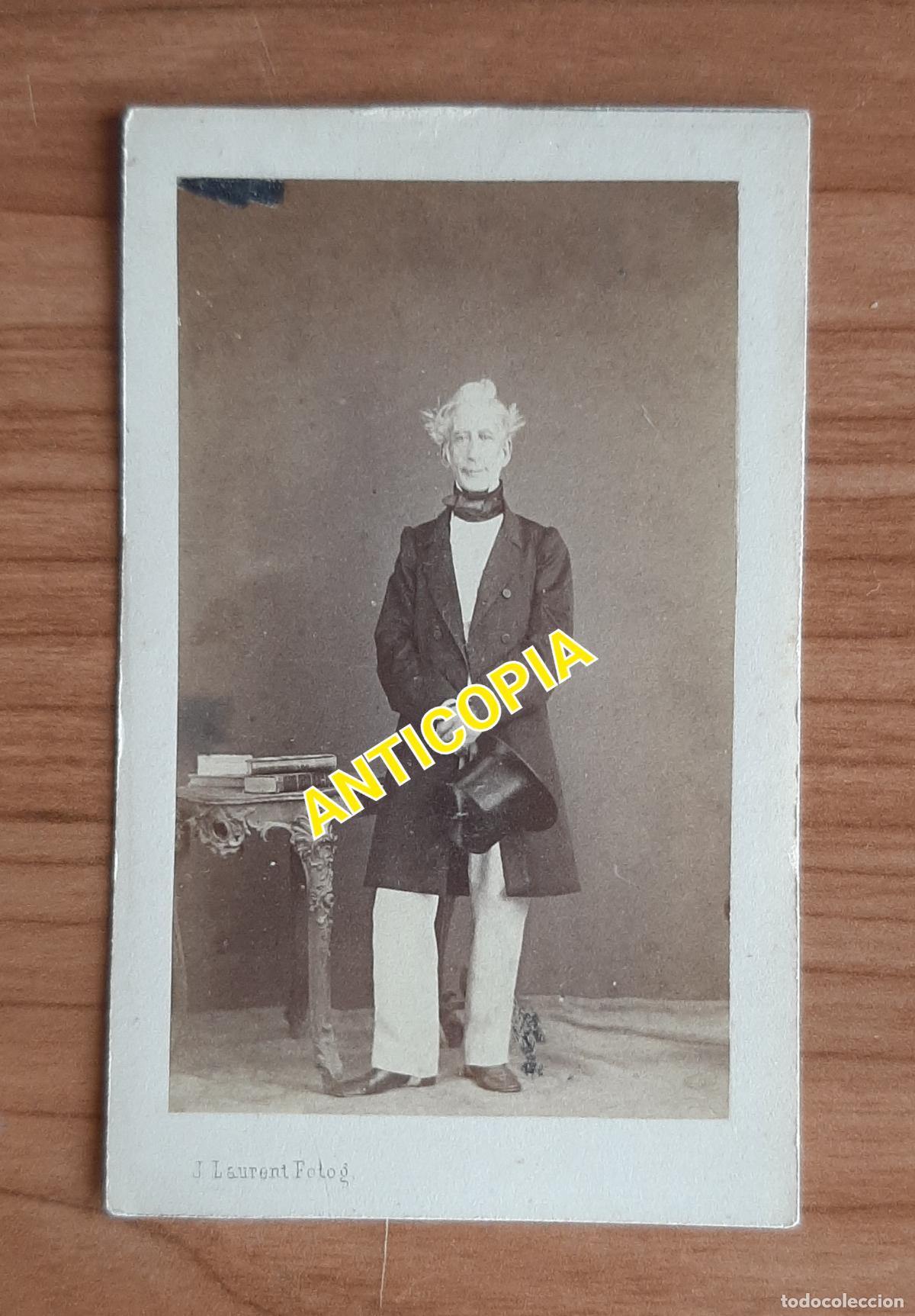 Fotograf&iacute;a antigua: Francisco Mart&iacute;nez de la Rosa Presidente del gobierno de Espa&ntilde;a foto: Laurent Madrid