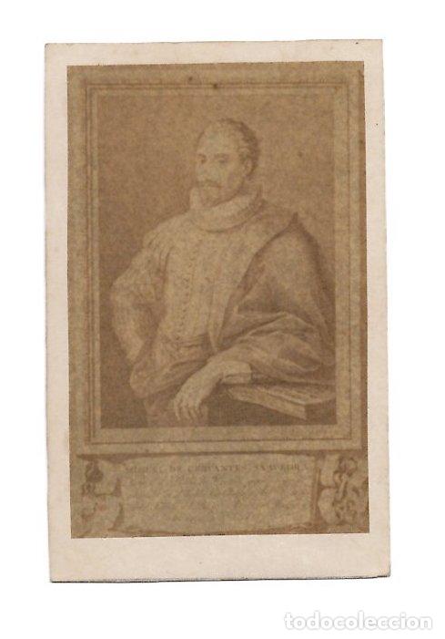 Fotograf&iacute;a antigua: CARTE DE VISITE MIGUEL DE CERVANTES. J. LAURENT, MADRID
