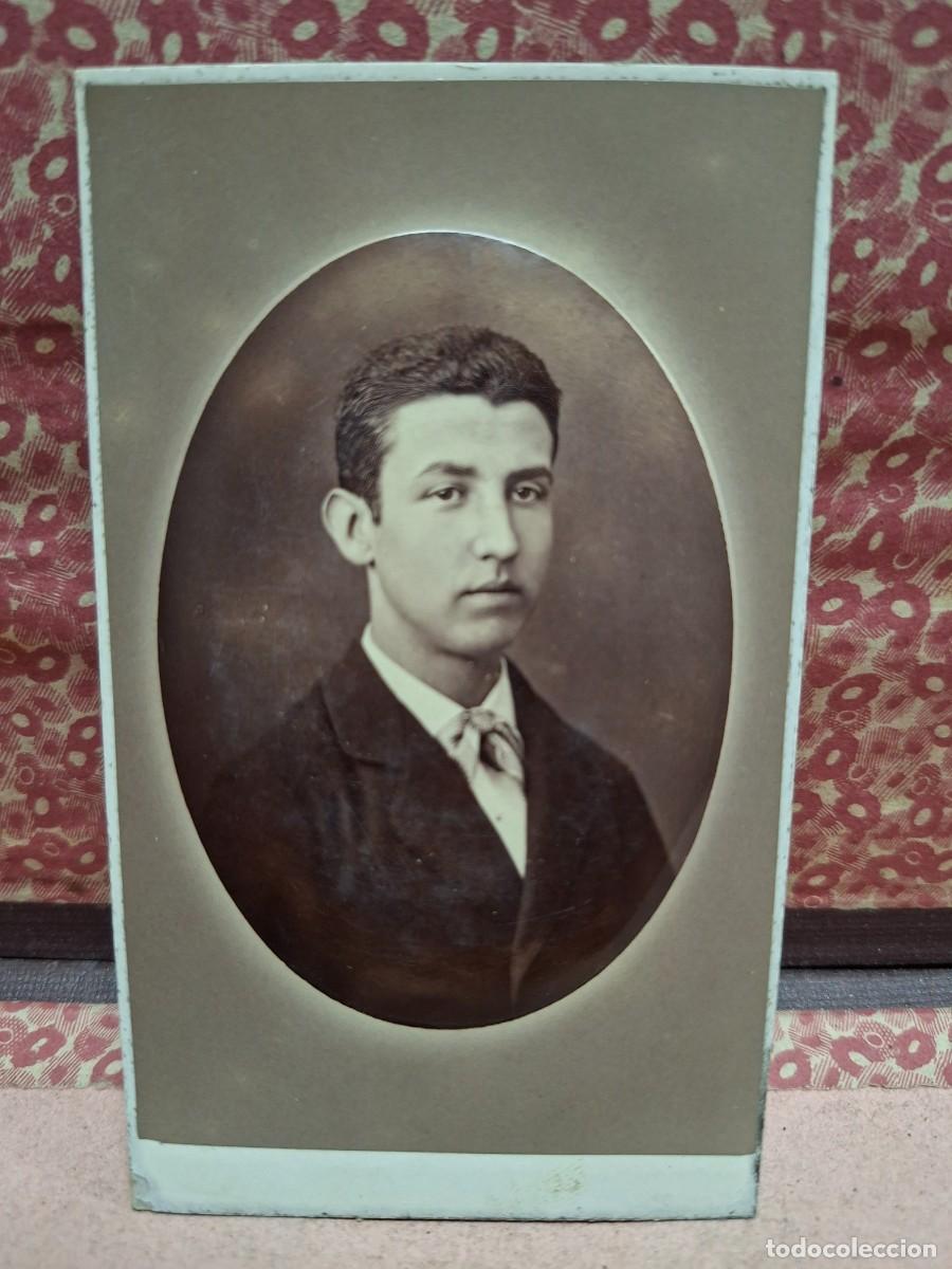 Fotograf&iacute;a antigua: ANTIGUA FOTOGRAFIA ALBUMINA CDV RETRATO MOLINE Y ALBAREDA AROLAS BARCELONA