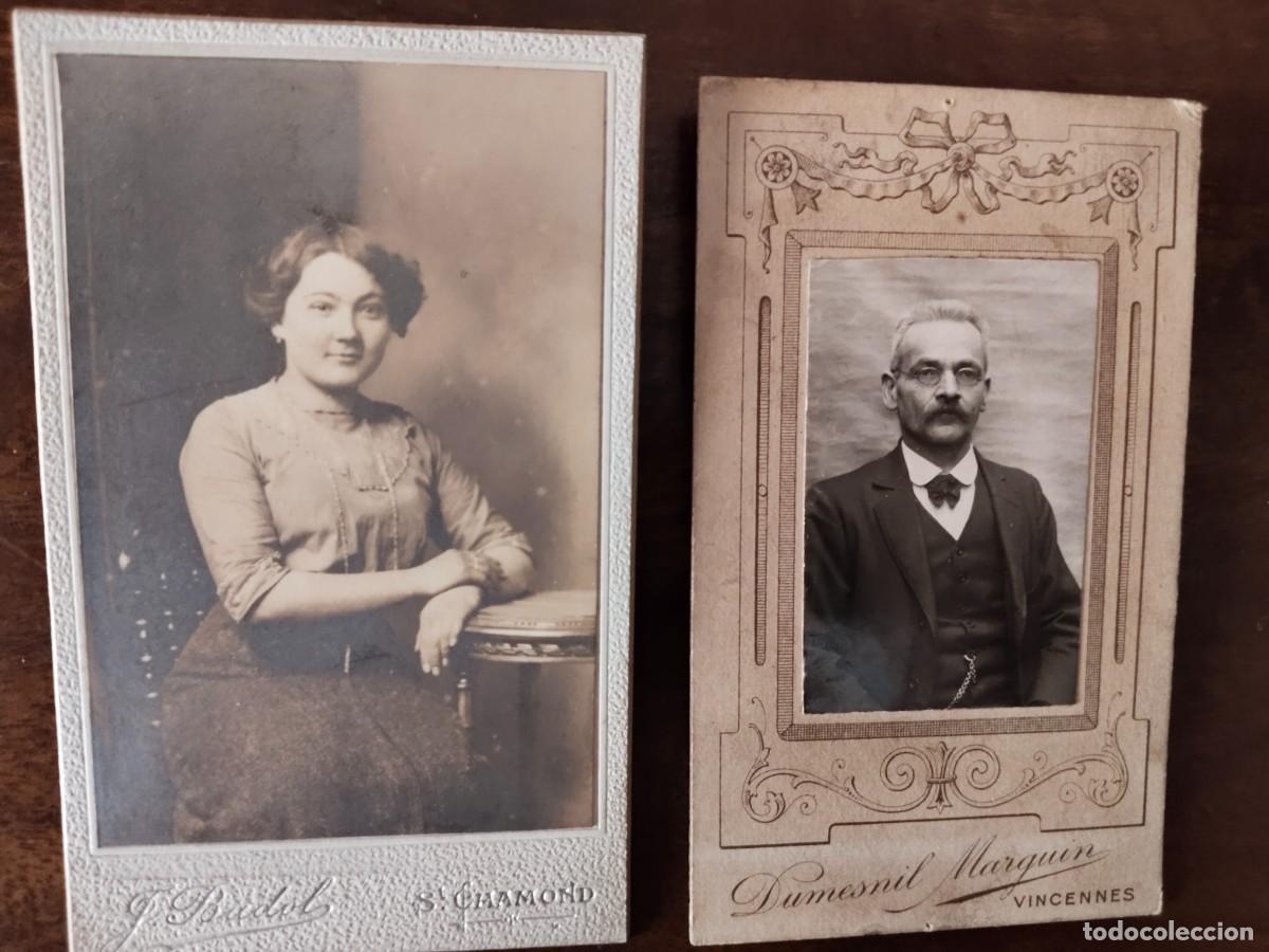 Antique Photography: 2 CDV Principios del XX. Ver fotos. Una fechada en 1914.