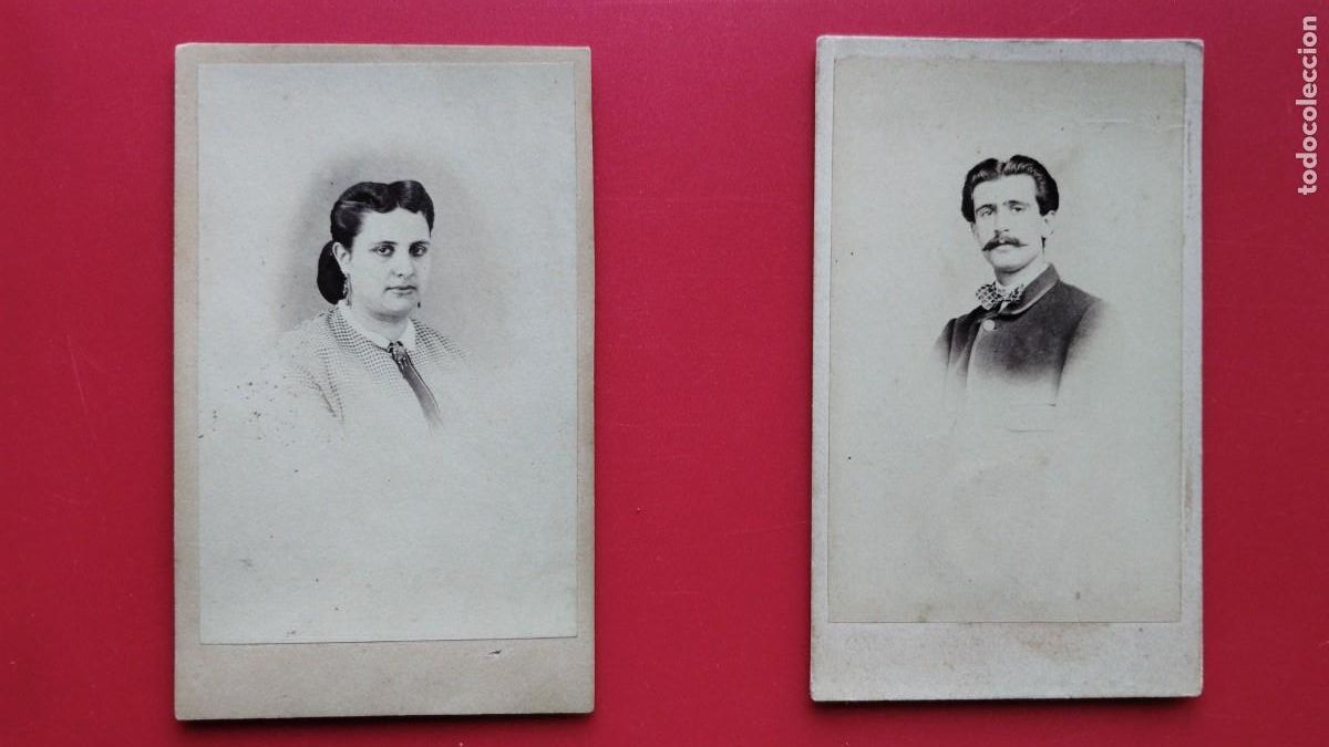 Antique Photography: JENARO JIMENEZ.-HIGINIO MONTALVO.-FOTOGRAFO.-CARTES DE VISITE.-FOTOGRAFIAS ANTIGUAS.-JAEN.-SIGLO XIX