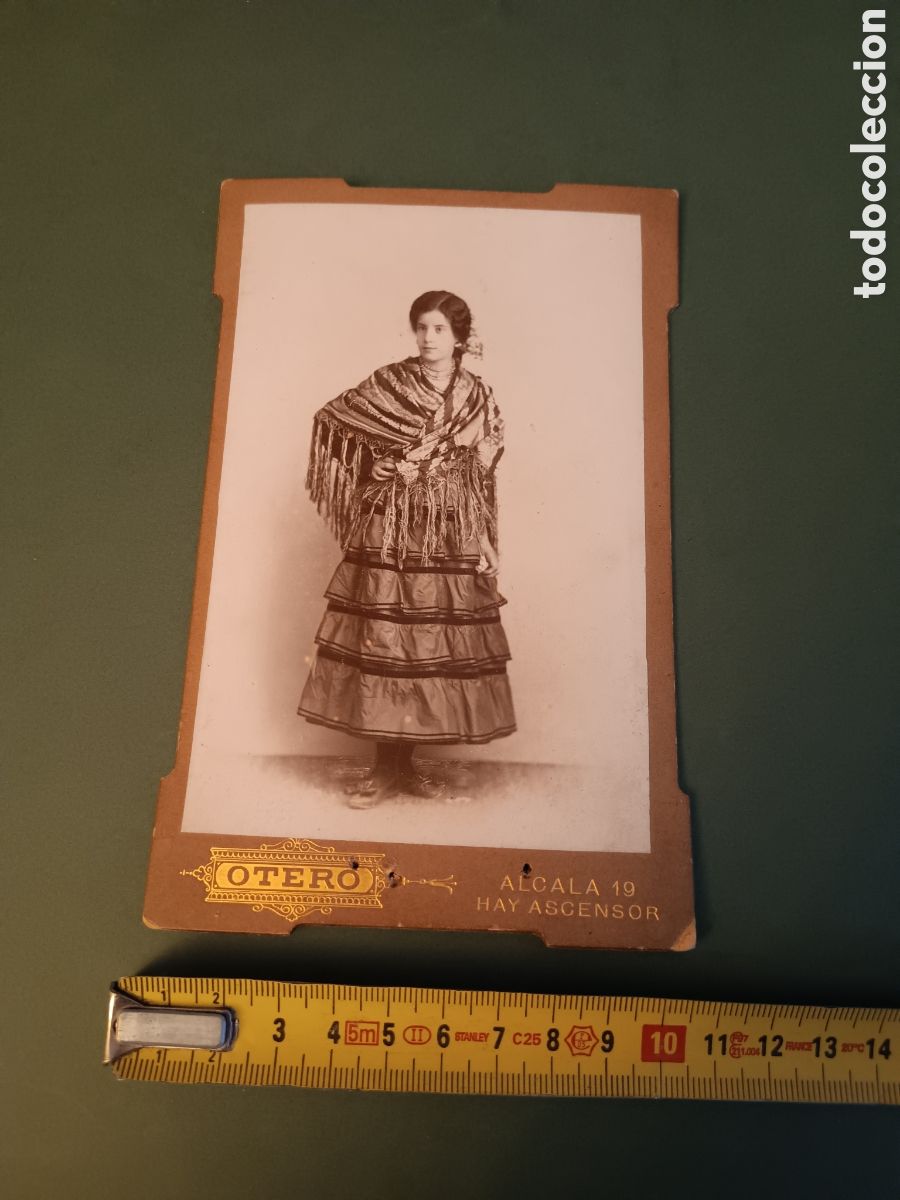 Antique Photography: RETRATO DE MARIA LUISA DE TORRES - FOT&Oacute;GRAFO OTERO - ALCAL&Aacute; 19 MADRID - FINALES S. XIX