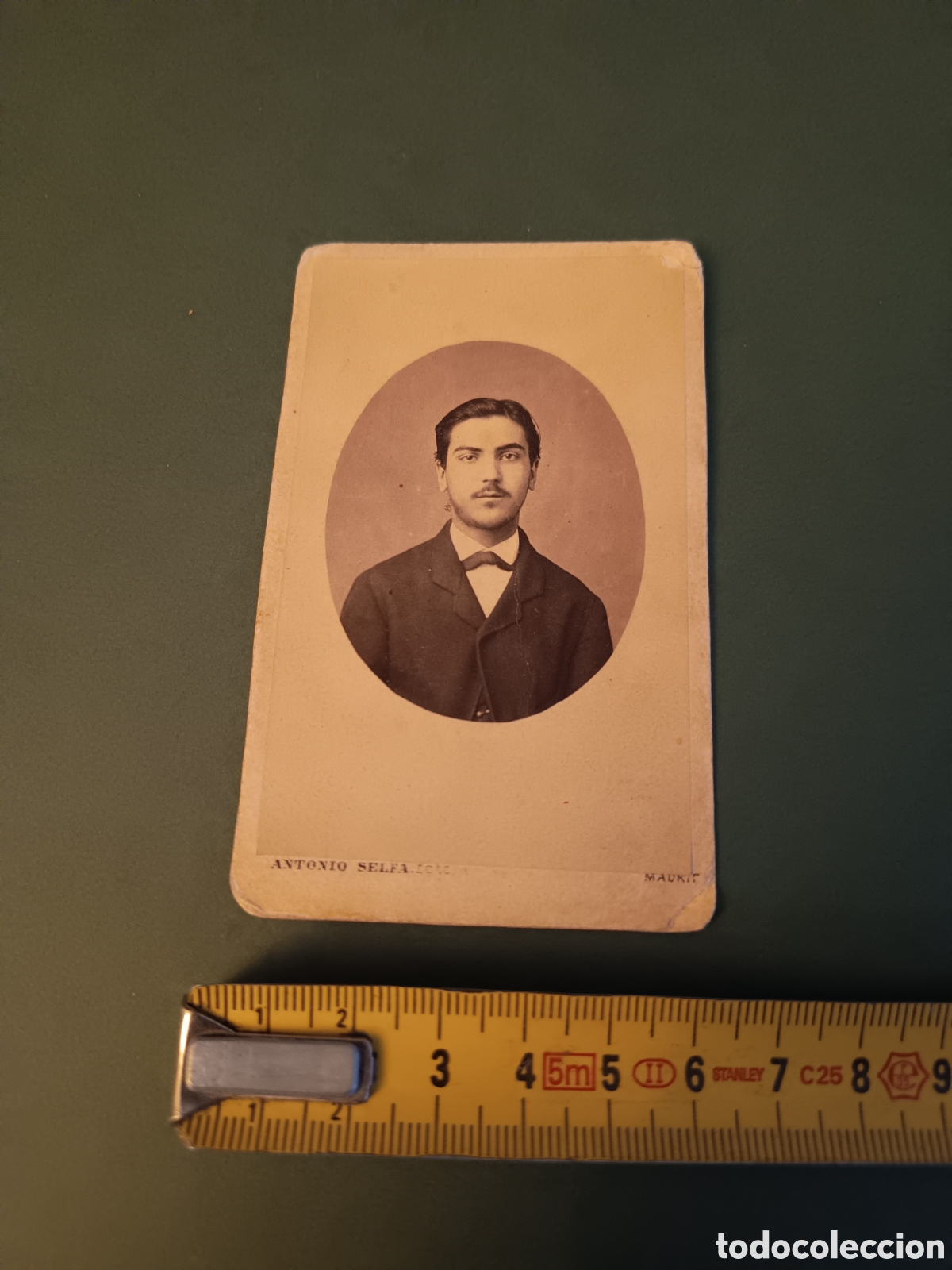 Fotografia antiga: FOTOGRAF&Iacute;A DE 1864 DE ANTONIO HERN&Aacute;NDEZ - ANTONIO SELFA PINTOR Y FOT&Oacute;GRAFO - SILVA 44 MADRID