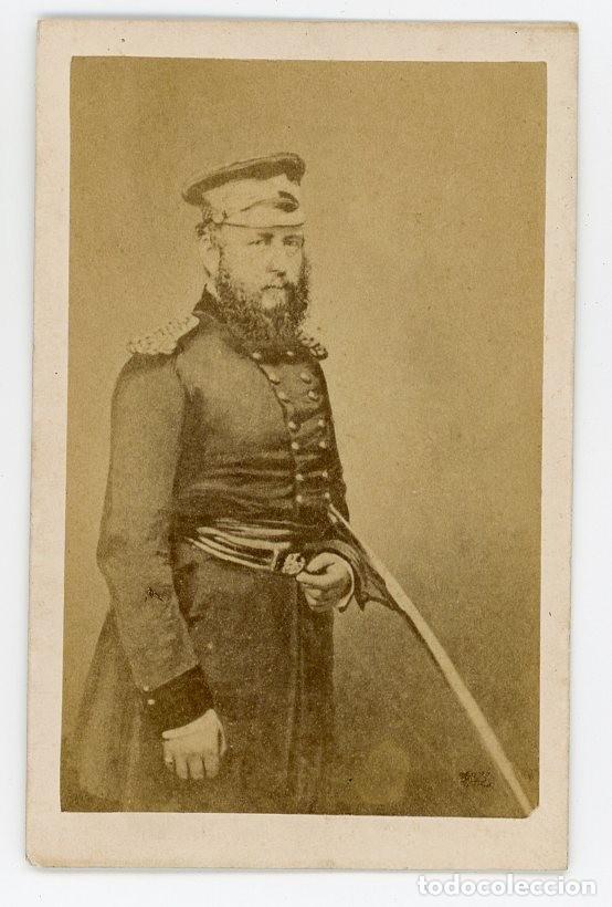 Photographie ancienne: PRINCIPE GEORGE, DUQUE DE CAMBRIDGE. MAYALL. HIJO DE LA REINA VICTORIA.