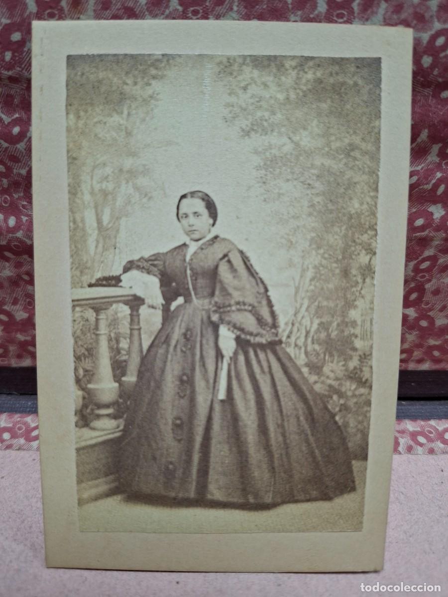 Antique Photography: ANTIGUA FOTOGRAFIA ALBUMINA CDV RETRATO S XIX ORIGEN MURCIA