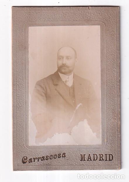Photographie ancienne: FOTOGRAF&Iacute;A. UN SE&Ntilde;OR. FOT&Oacute;GRAFO: CARRASCOSA. CONCEPCI&Oacute;N JER&Oacute;NIMA, 3. MADRID