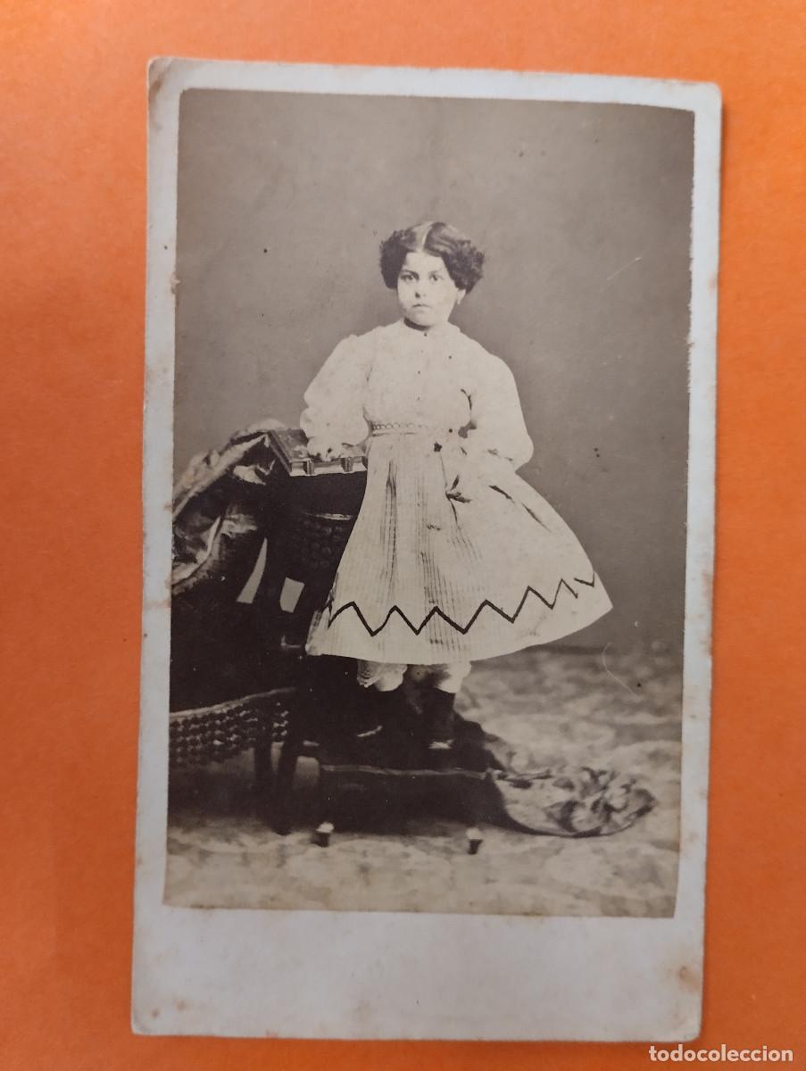 Fotografia antica: FOTO CARTE DE VISITE. NI&Ntilde;A.