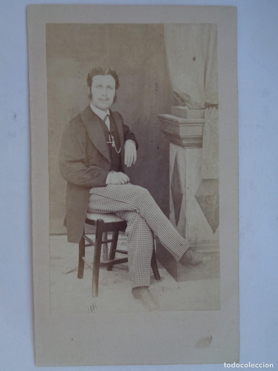 Photographie ancienne: CDV DE JOVEN ELEGANTE DEL SIGLO XIX