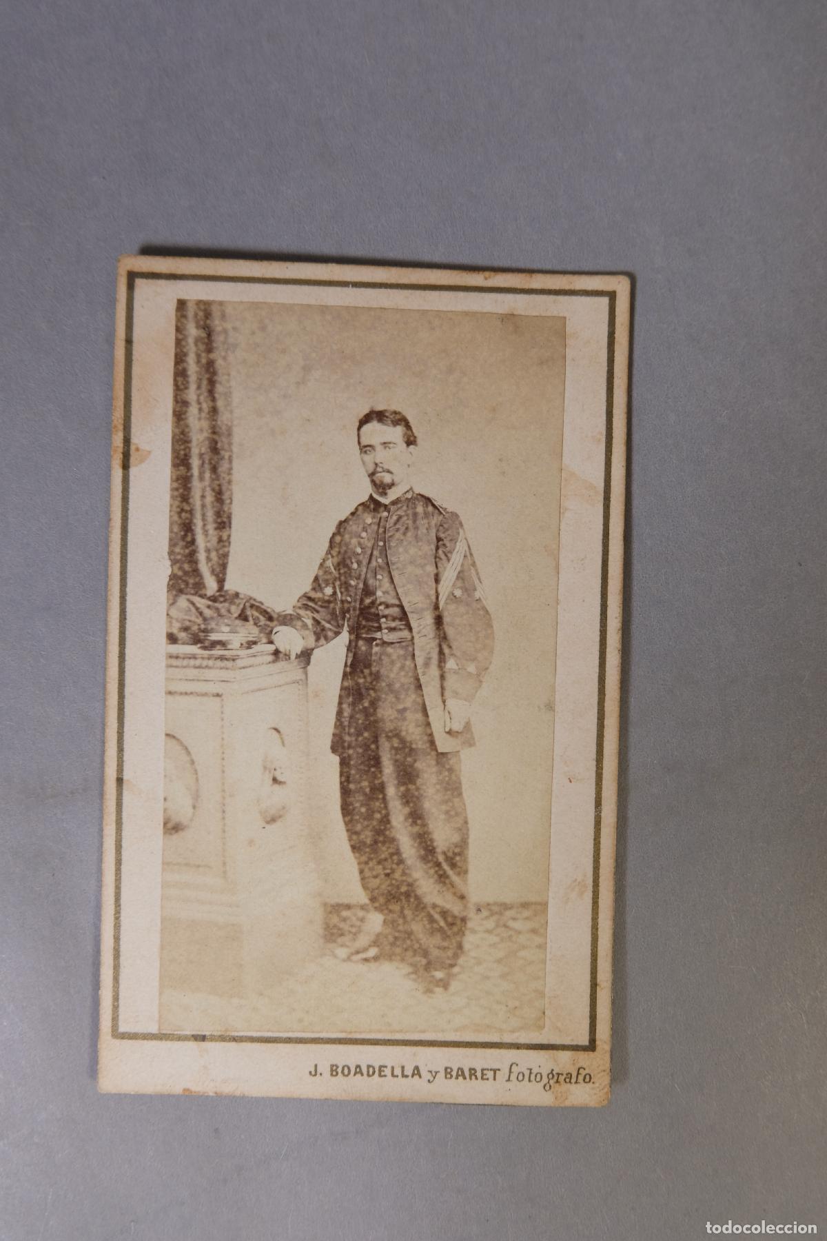 Fotograf&iacute;a antigua: Carte de Visite - Fotograf&iacute;a Retrato caballero siglo XIX