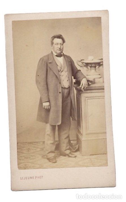 Fotograf&iacute;a antigua: CARTE DE VISITE RETRATO MASCULINO. LE JEUNE, PARIS