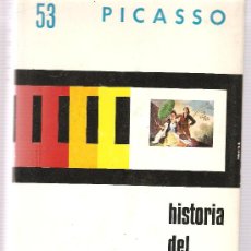Fotografía antigua: PICASSO: HISTORIA DEL ARTE ESPAÑOL (LIBRO + 32 DIAPOSITIVAS) 