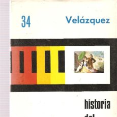 Fotografía antigua: VELAZQUEZ : HISTORIA DEL ARTE ESPAÑOL (LIBRO + 32 DIAPOSITIVAS) 