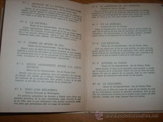 Fotografía antigua: ALBUM RENOIR - BIOGRAFIA Y 12 DIAPOSITIVAS - EDITORIAL CODEX - Argentina - 1968 - RARO - Foto 3 - 33344773