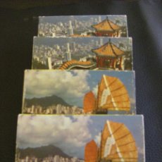 Fotografia antiga: LOTE DE 4 CAJAS CON 80 DIAPOSITIVAS DE HONG KONG. Lote 56158994