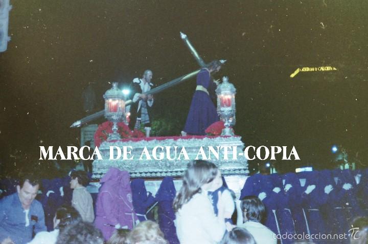 SEMANA SANTA DE MÁLAGA. PRINCIPIOS DE LOS AÑOS 80. CLICHÉ-NEGATIVO ORIGINAL (Fotografía Antigua - Diapositivas)