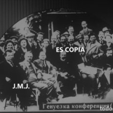 Fotografía antigua: HISTÓRICA FOTOGRAFÍA DE LA DELEGACIÓN RUSA EN EL TRATADO DE RAPALLO EN 1922. Lote 175572847