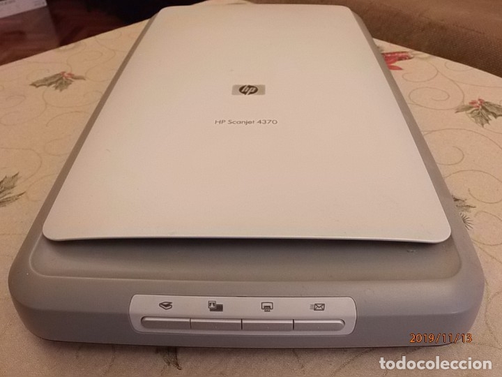 Fotograf&iacute;a antigua: ESC&Aacute;NER FOTOGR&Aacute;FICO HP SCANJET 4370 PHOTO SCANNER - ESCANEA DIAPOSITIVAS - FUNCIONA.