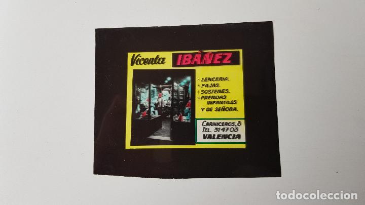 Antique Photography: DIAPOSITIVA PUBLICIDAD EMITIDA EN DESCANSOS SALAS DE CINE-ORIGINAL - LENCERIA V. IBA&Ntilde;EZ VALENCIA