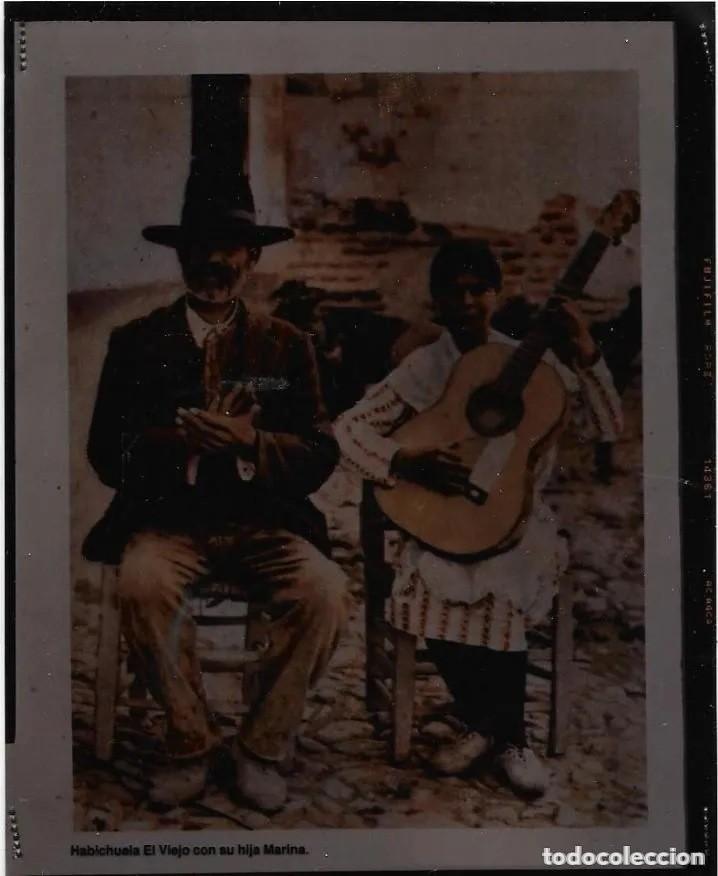 Fotograf&iacute;a antigua: :::: CR39 - NEGATIDO DE HABICHUELA EL VIEJO CON SU HIJA MARINA