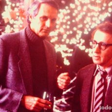 Fotografía antigua: TRANSPARENCY FILM CRIMES AND MISDEMEANORS ALAN ALDA WOODY ALLEN ORION PICTURES CORP 1989 SLIDE 35MM