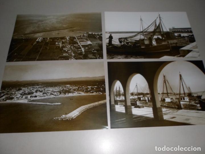 Photographie ancienne: 4 LAMINAS DE BENICARLO TAMA&Ntilde;O 20X30 PARA ENMARCAR