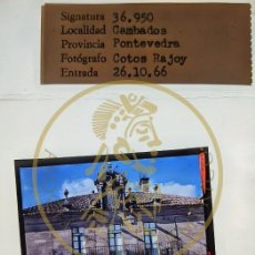 Fotografía antigua: 1966 - CAMBADOS - PONTEVEDRA GALICIA DIAPOSITIVA ORIGINAL PROFESIONAL COTOS RAJOY - FORM.6X6