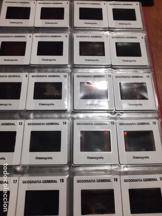 Alte Fotografie: VIDA AGR&Iacute;COLA MODERNA. GEOGRAF&Iacute;A GENERAL. 20 DIAPOSITIVAS. HIARES. BUEN ESTADO. DIFICIL