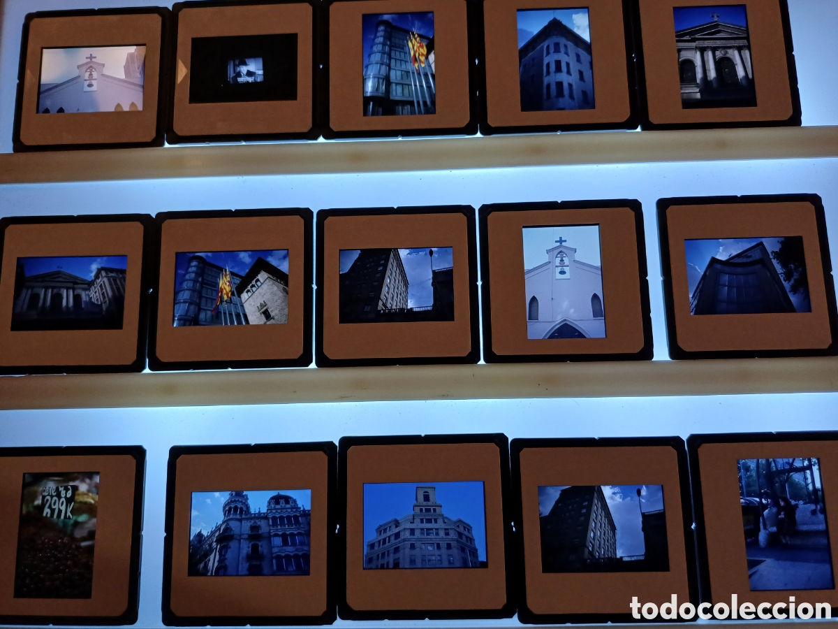 Fotograf&iacute;a antigua: 37 diapositivas la mayoria edificios de Barcelona ( Edificios imperiales ) - Foto 4