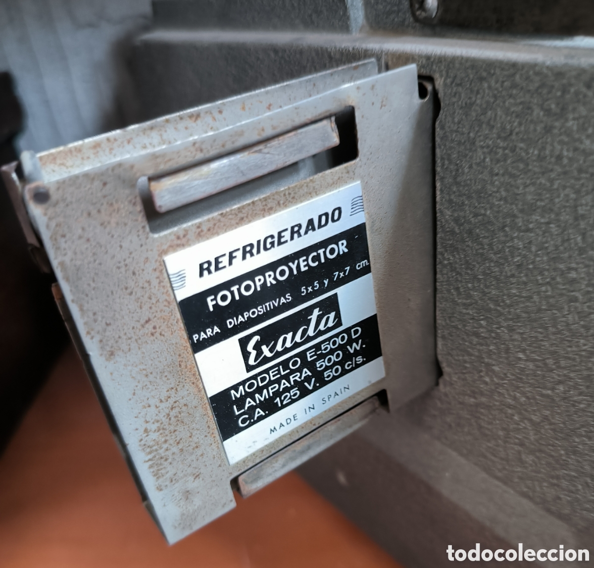 Fotograf&iacute;a antigua: FOTOPROYECTOR EXACTA E-500 - Foto 3
