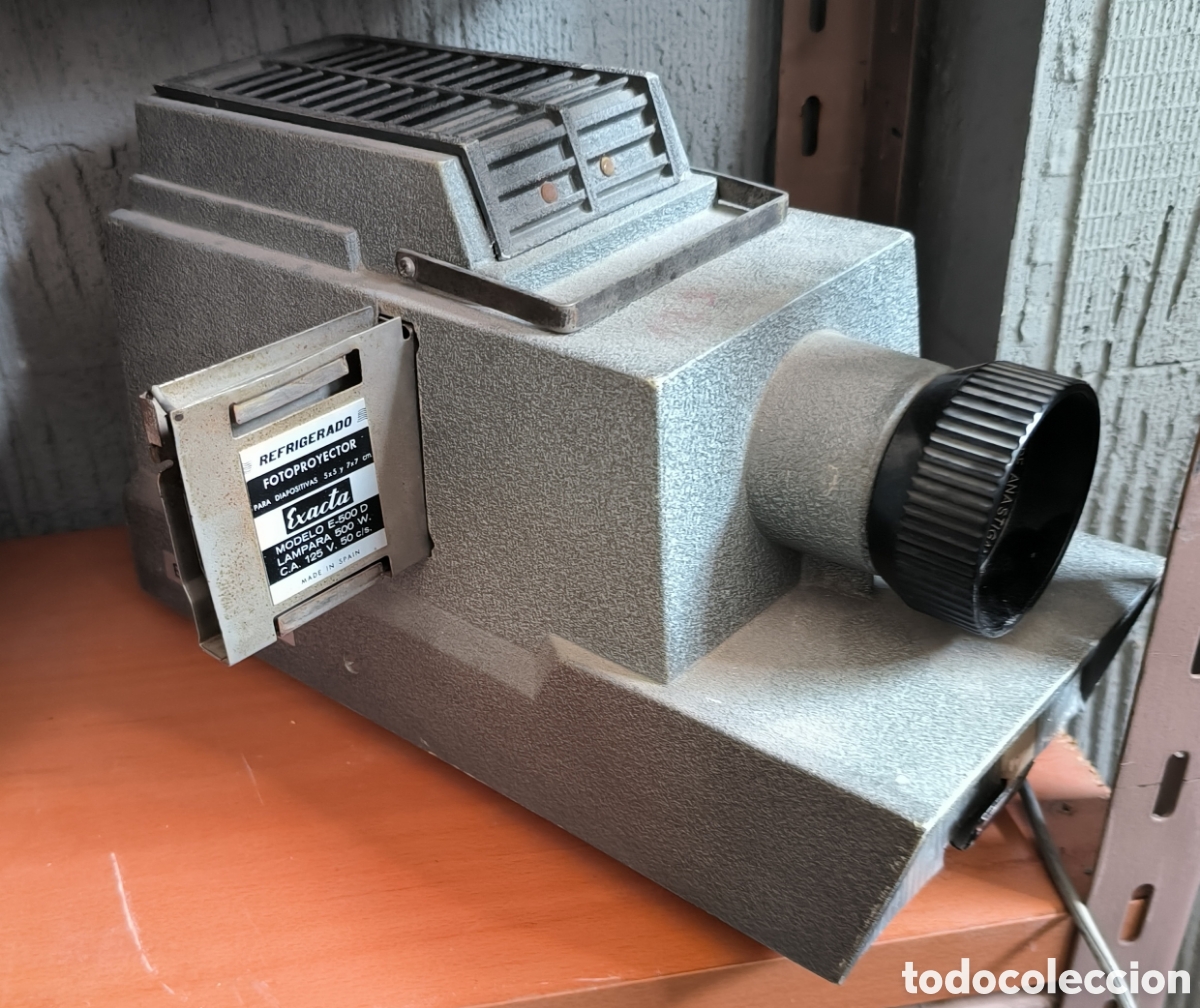 Fotograf&iacute;a antigua: FOTOPROYECTOR EXACTA E-500 - Foto 1