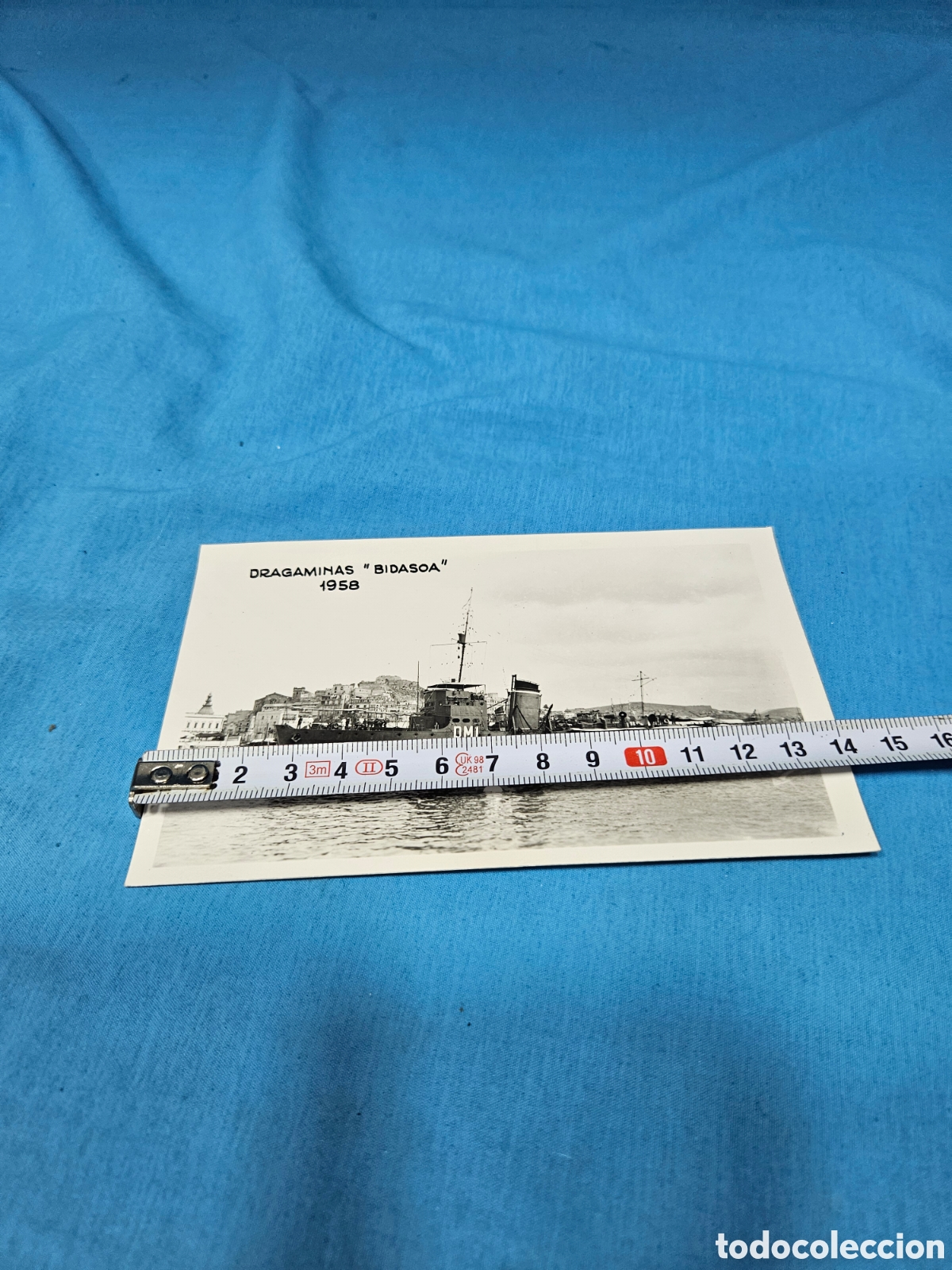 Fotograf&iacute;a antigua: FOTOGRAFIA DRAGAMINAS BIDASOA 1958. CASAU