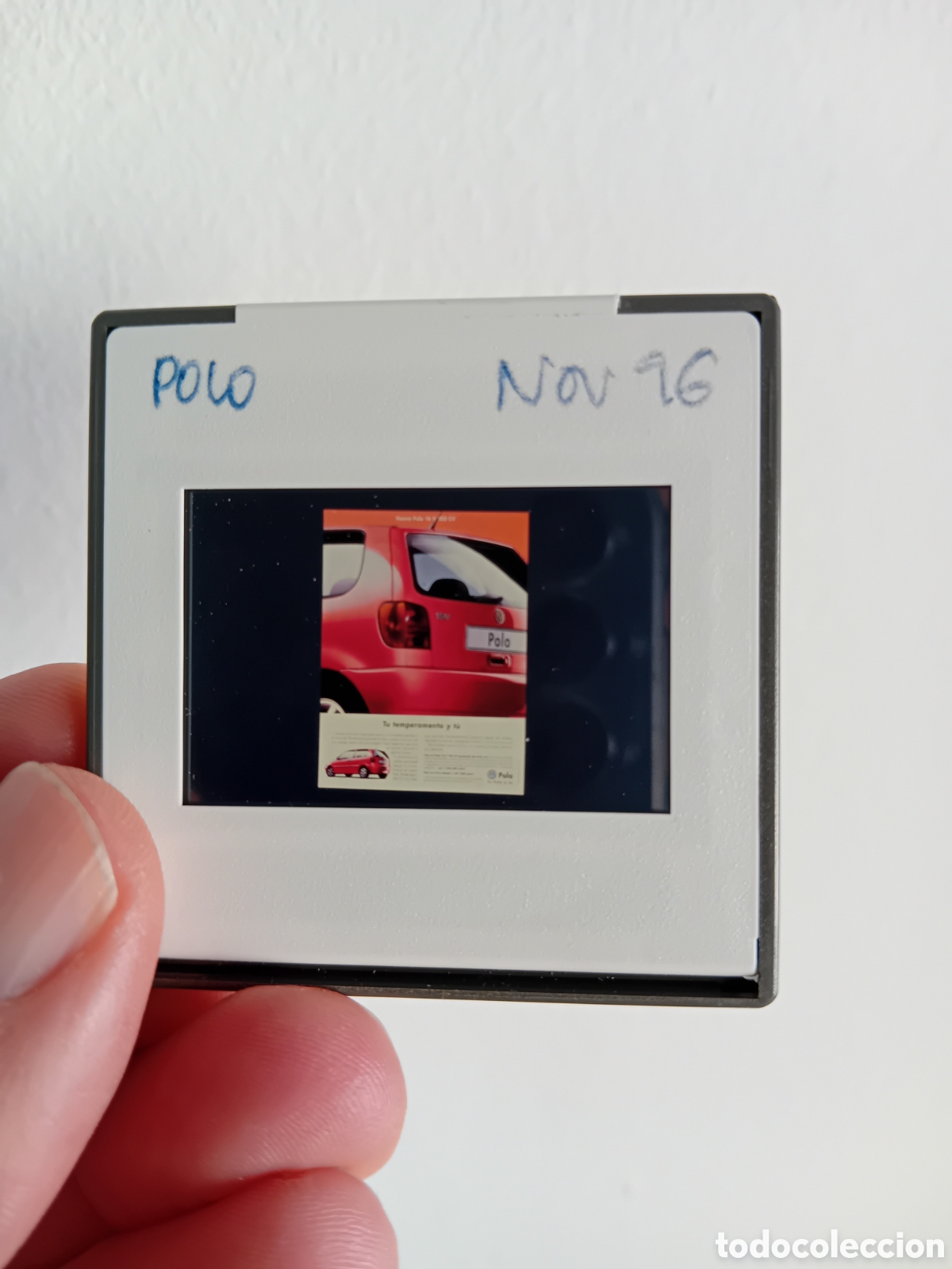 Fotografia antiga: DIAPOSITIVA 35MM ORIGINAL ANUNCIO VOLKSWAGEN POLO. ORIGINAL DE AGENCIA. 1996