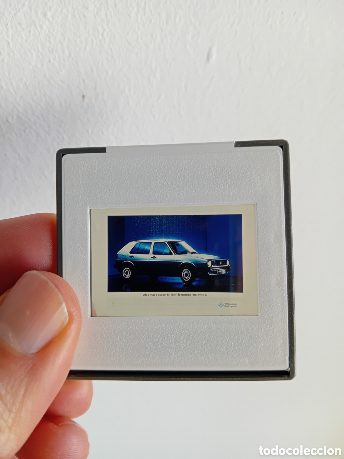 Fotograf&iacute;a antigua: DIAPOSITIVA 35MM ANUNCIO VOLKSWAGEN GOLF. ORIGINAL DE AGENCIA. A&Ntilde;OS 90