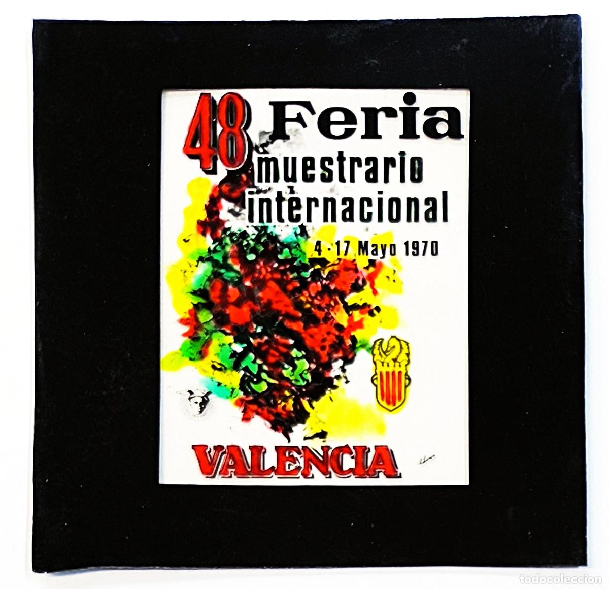 Fotograf&iacute;a antigua: RW DIAPOSITIVA PUBLICIDAD 48 FERIA MUESTRARIO INTERNACIONAL MAYO 1970 VALENCIA A&Ntilde;OS 60 70 D50