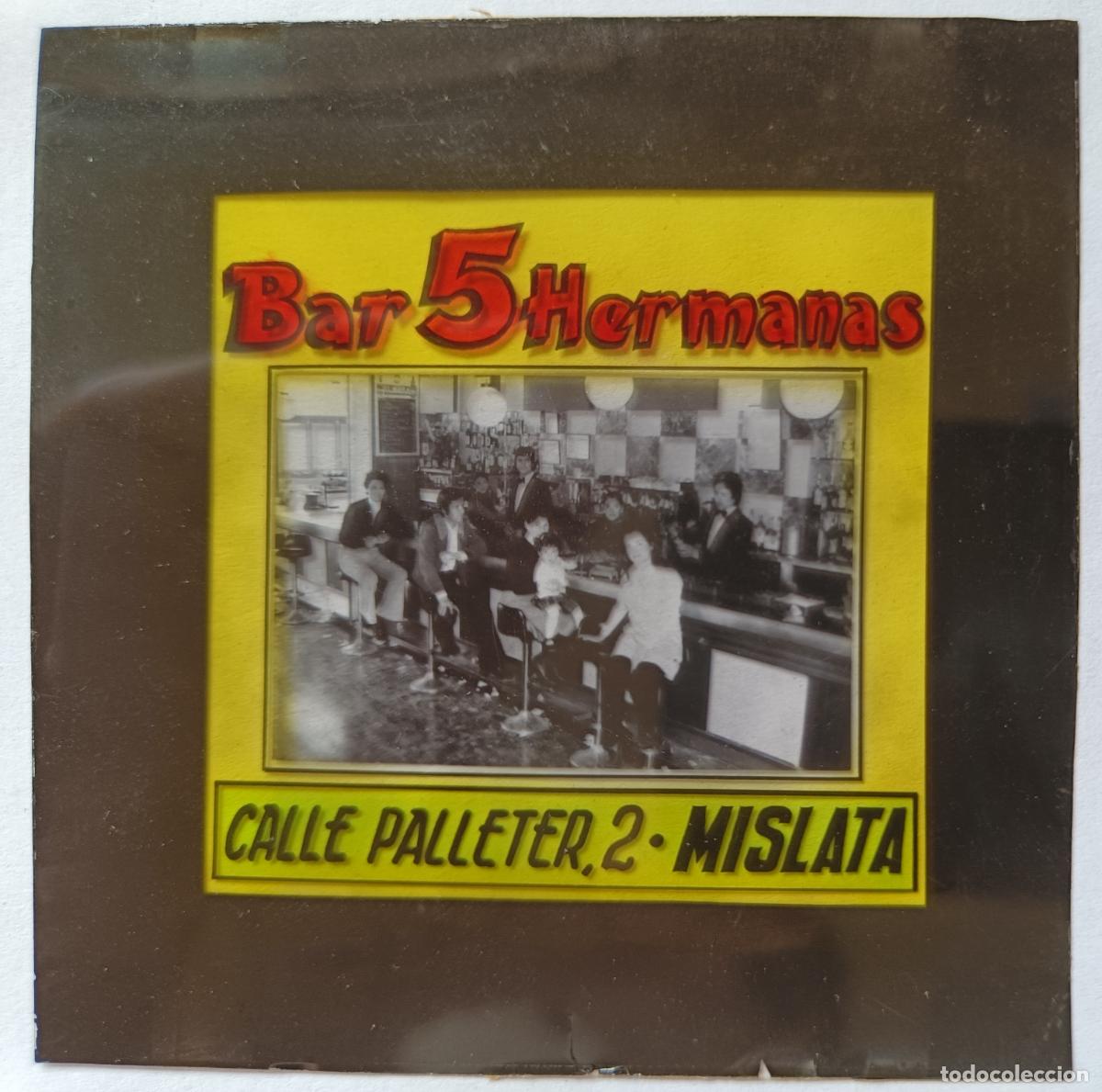 Fotograf&iacute;a antigua: DIAPOSITIVA CINE PUBLICIDAD BAR 5 HERMANAS MISLATA VALENCIA