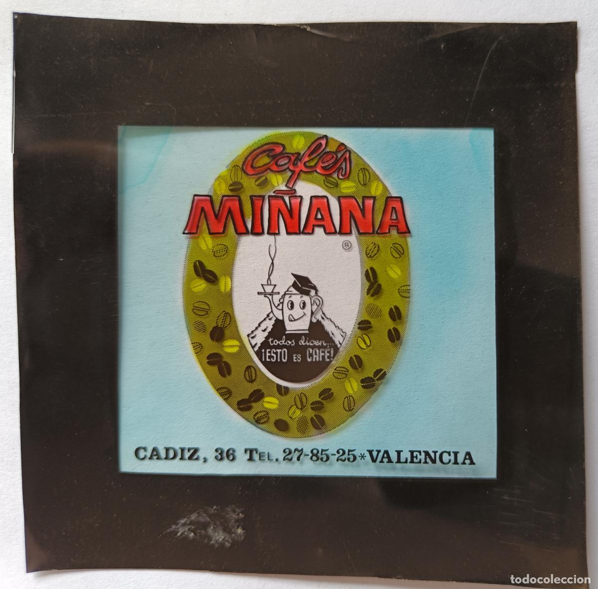 Antique Photography: DIAPOSITIVA CINE PUBLICIDAD CAFES MI&Ntilde;ANA VALENCIA