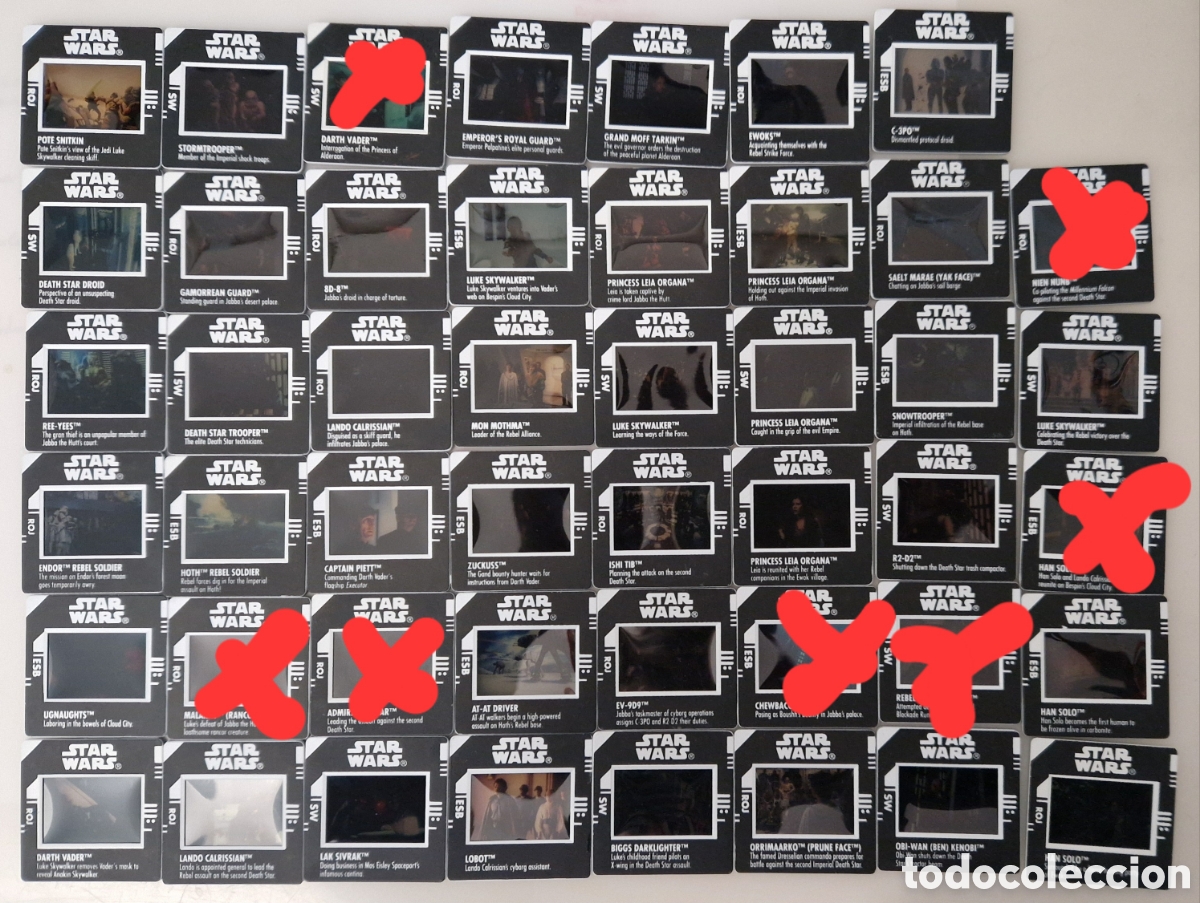 Fotograf&iacute;a antigua: SET FREEZE FRAME - STAR WARS KENNER 1997