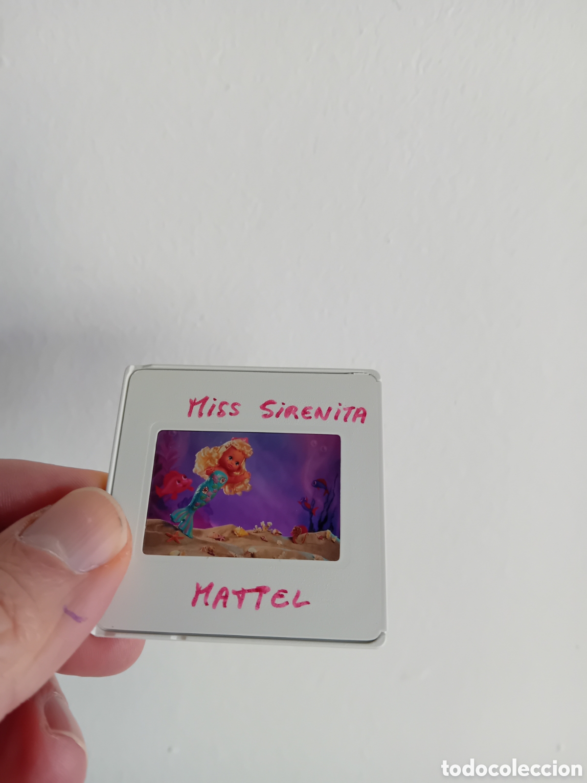 Fotograf&iacute;a antigua: DIAPOSITIVA 35MM ORIGINAL PARA PUBLICIDAD MISS SIRENITA. MATTEL. A&Ntilde;OS 90