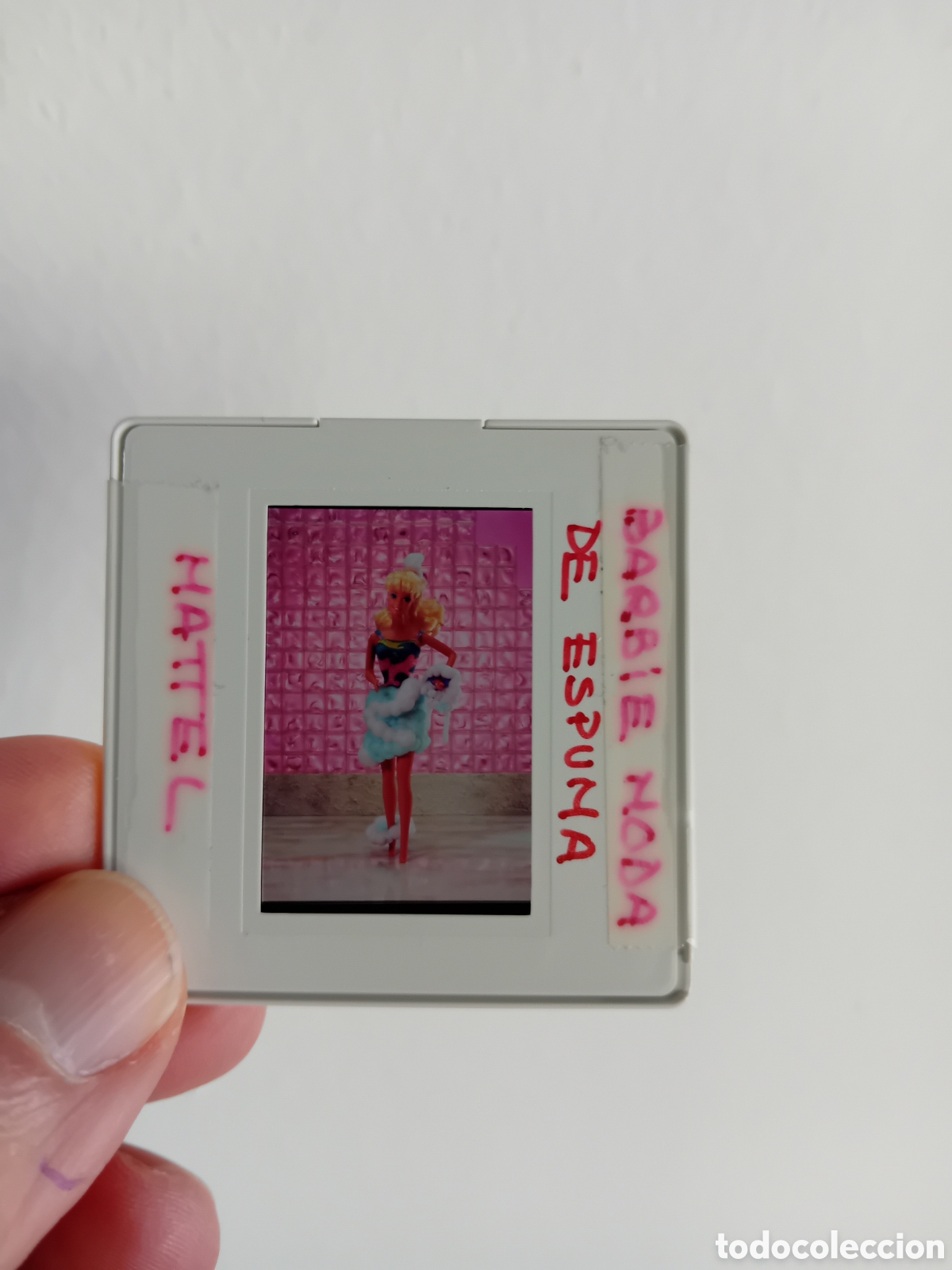 Fotograf&iacute;a antigua: DIAPOSITIVA 35MM ORIGINAL PARA PUBLICIDAD BARBIE MODA DE ESPUMA. MATTEL. A&Ntilde;OS 90