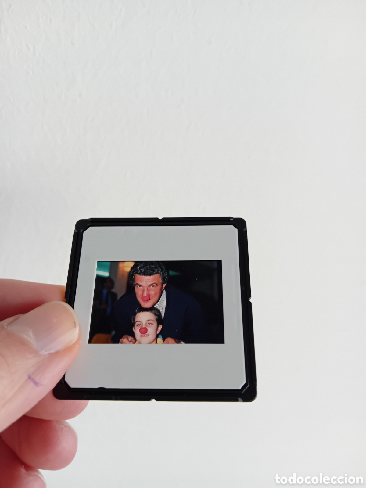 Fotograf&iacute;a antigua: DIAPOSITIVA 35MM FERNANDO ROMAY. JUGADOR DE BALONCESTO REAL MADRID. A&Ntilde;OS 90