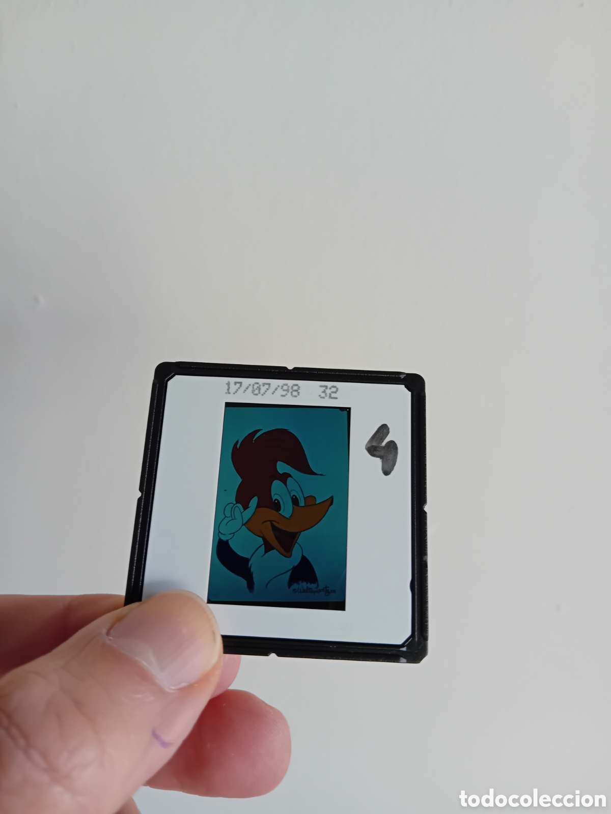 Fotograf&iacute;a antigua: DIAPOSITIVA 35MM EL PAJARO LOCO. DIBUJOS ANIMADOS. 1998