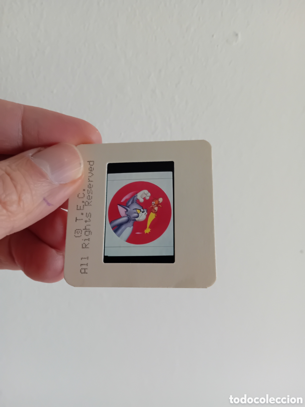 Fotograf&iacute;a antigua: DIAPOSITIVA 35MM TOM Y JERRY. DIBUJOS ANIMADOS. A&Ntilde;OS 90