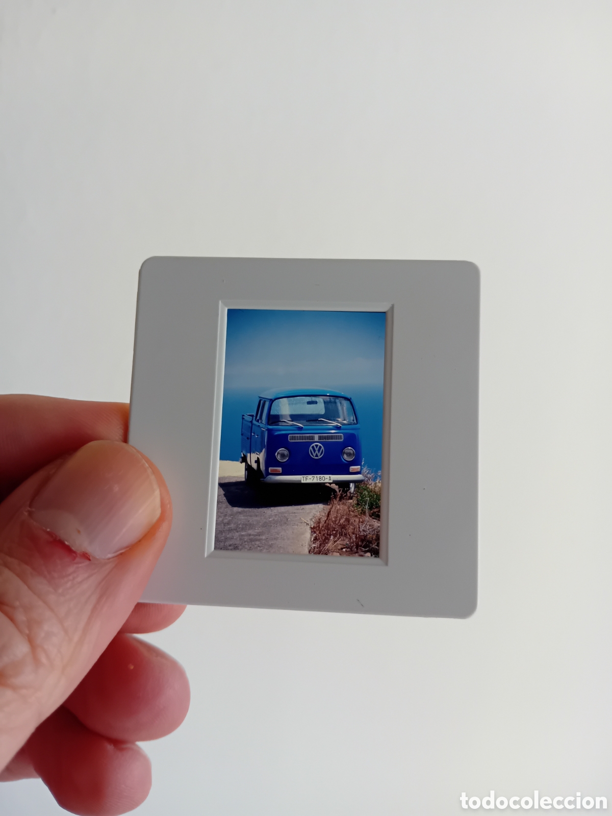Fotograf&iacute;a antigua: DIAPOSITIVA 35MM FURGONETA VOLKSWAGEN. A&Ntilde;OS 80. FOTOGRAF&Iacute;A PROFESIONAL