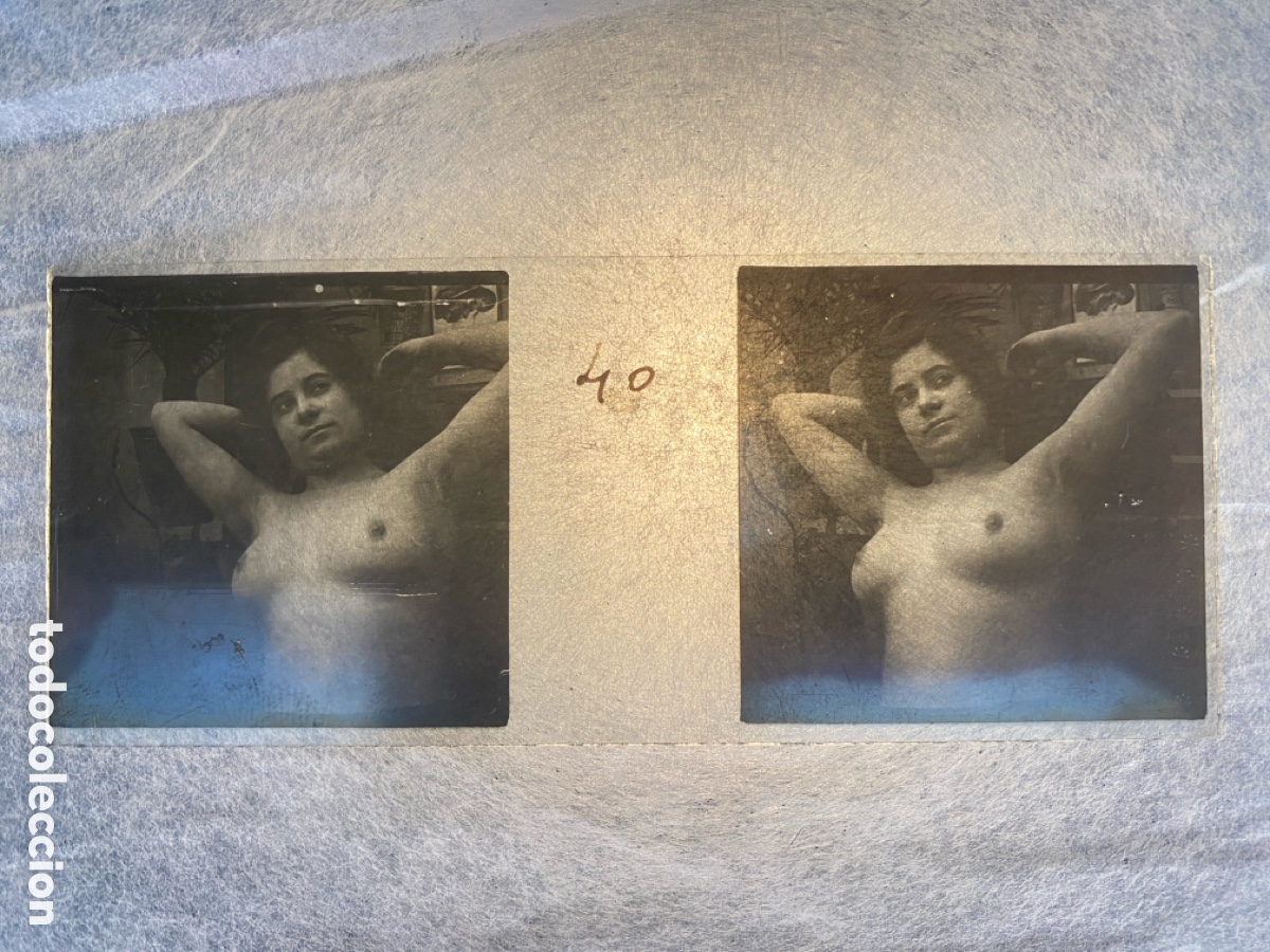 Fotograf&iacute;a antigua: Diapositivas estero eroticas