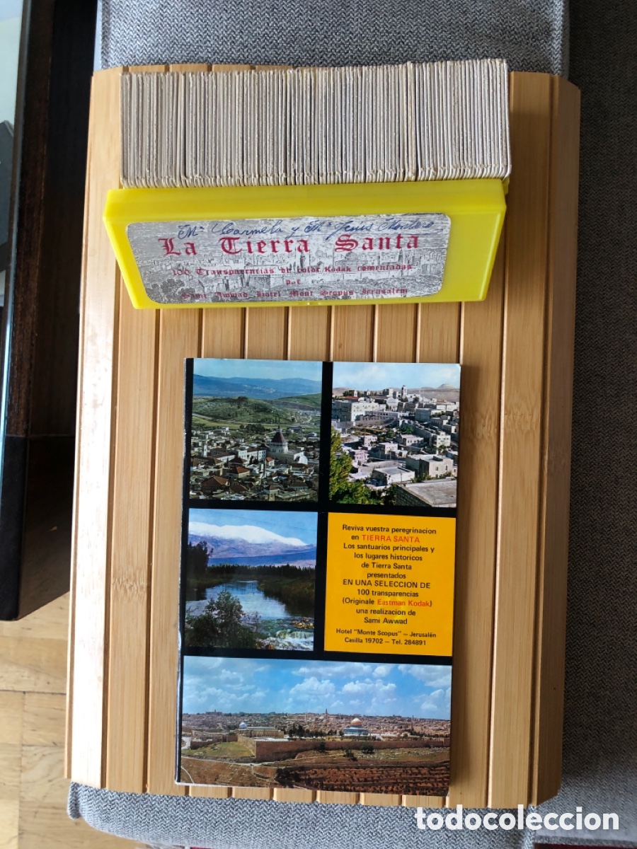 Fotografia antica: LA TIERRA SANTA. Jerusal&eacute;n. Caja 100 TRANSPARENCIAS DE COLOR&rdquo;KODAK&rdquo; COMENTADAS. ASM